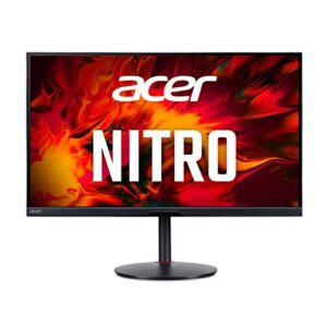 Acer Nitro XV282K KVbmiipruzx 28" UHD (3840 x 2160) Agile-Splendor IPS Gaming Monitor | AMD FreeSync Premium | 144Hz | 1ms | TUV/Eyesafe | 1 x Display Port 1.2, 2 x HDMI 2.1 & 4 x USB Ports