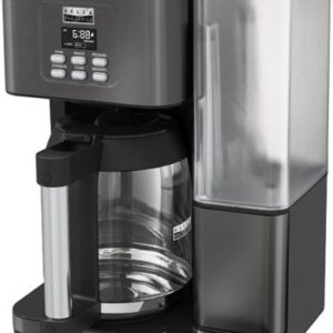 Bella Pro Series - 18-Cup Programmable Coffee Maker - Black Stainless Steel