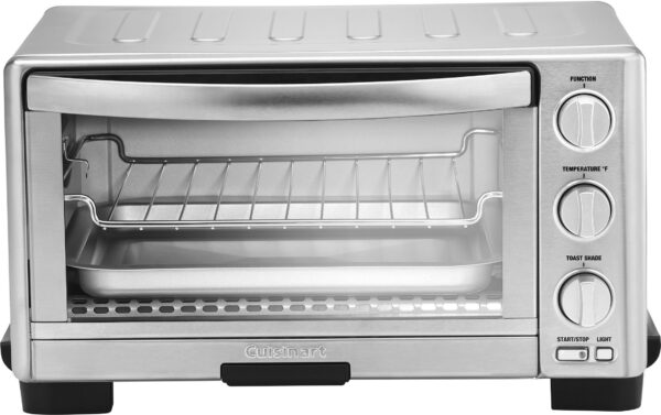 Cuisinart - 6-Slice Toaster Oven with Broiler - Silver