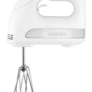Cuisinart - HM-3 Power Advantage 3-Speed Hand Mixer - White