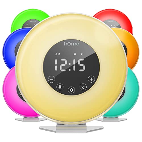 hOmeLabs Sunrise Alarm Clock Multicolor