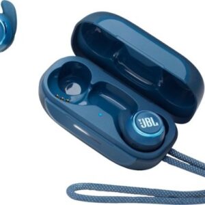 JBL - Reflect Mini True Wireless Noise Cancelling In-Ear Earbuds - Blue