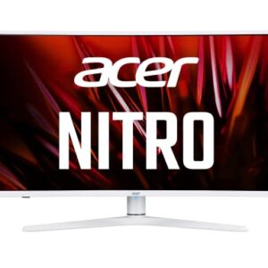 Acer Nitro XZ396QU Pwmiipphx 38.5" 3000R Curved VA WQHD 2560x1440 Gaming Monitor | AMD FreeSync Premium | Up to 170Hz | 1ms VRB | DisplayHDR400 | 93% DCI-P3 | 2 x Display Port 1.4 & 2 x HDMI 2.0 Ports