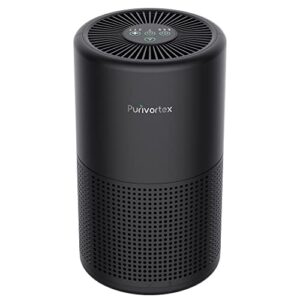 Air Purifiers for Bedroom Home, H13 True HEPA Air Filter, 20db Quiet Air Purifier for Dust Smoke Pollen Pet Dander Hair Odor, Small Air Cleaner for Office Living Room, Ozone Free, 215 ft² Coverage