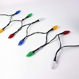 Cewuidy LED Christmas Lights Charging Cable,USB and Bulb Charger,50inch 10led Multicolor Available with Phone 5,6,7,8,X,XR,XS,XS Max,11,11Pro,11Pro Max,SE2,12mini,12,12Pro,12Pro Max etc(1pcs)