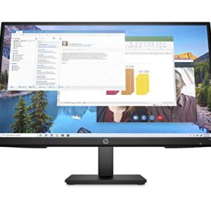 HP 27h Full HD Monitor - Diagonal - IPS Panel & 75Hz Refresh Rate - Smooth Screen - 3-Sided Micro-Edge Bezel - 100mm Height/Tilt Adjust - Built-in Dual Speakers - for Hybrid Workers