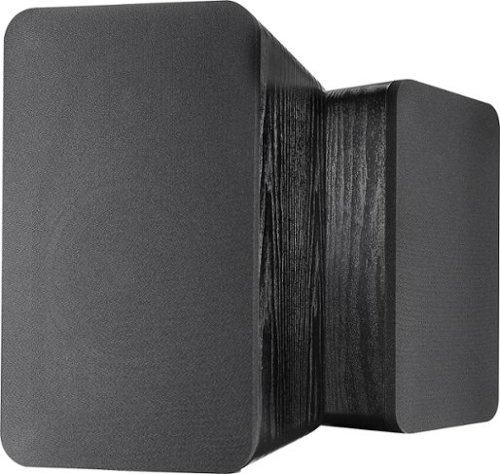 Insignia™ - 25W Bluetooth Bookshelf Speakers (Pair) - Black