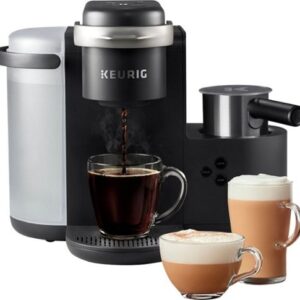Keurig - K-Cafe Single Serve K-Cup Coffee Maker - Dark Charcoal