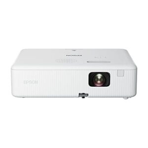 2022 New Upgrade Epson EpiqVision Flex CO-W01 Portable Projector, 3-Chip 3LCD, Widescreen, 3,000 Lumens Color/White Brightness, 5 W Speaker, 300-Inch Home Entertainment and Work, Streaming Ready
