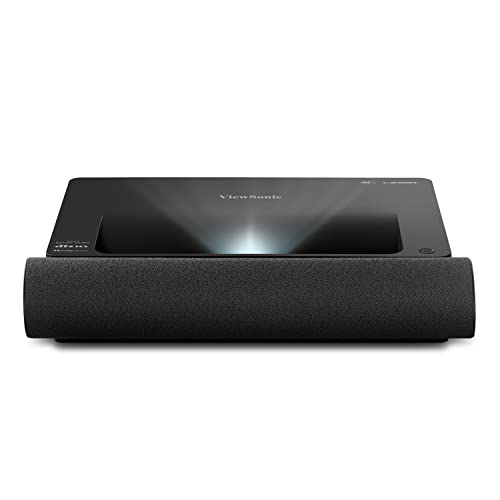 ViewSonic X2000B-4K Ultra Short Throw 4K UHD Laser Projector with 2000 Lumens, Wi-Fi Connectivity, Cinematic Colors, Dolby and DTS Soundtracks Support for Home Theater