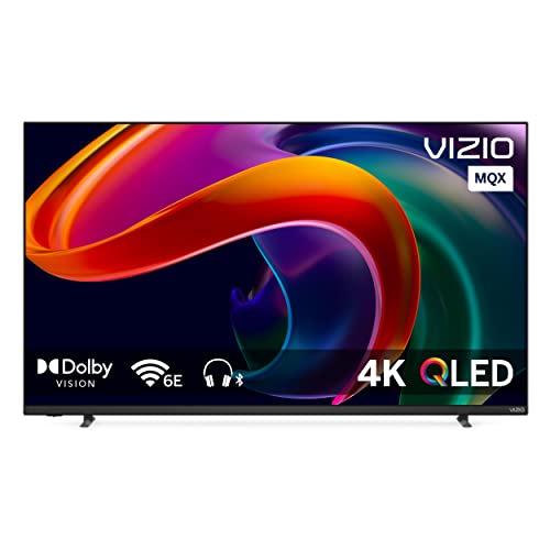 VIZIO 50-inch MQX Series Premium 4K 120Hz QLED HDR Smart TV with Dolby Vision, Active Full Array, 240Hz @ 1080p PC Gaming, WiFi 6E, and Alexa Compatibility M50QXM-K01, 2023 Model