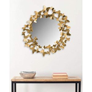 Safavieh Ruthie Gold Butterfly 27-inch Mirror