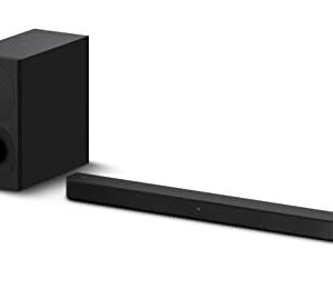 Sony HT-S400 2.1ch Soundbar with Powerful Wireless subwoofer, S-Force PRO Front Surround Sound, and Dolby Digital