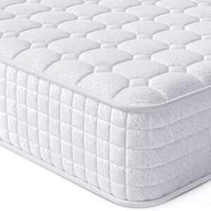 Vesgantti 12 Inch Multilayer Hybrid Queen Mattress - Multiple Sizes & Styles Available, Ergonomic Design with Breathable Foam and Pocket Spring/Medium Firm Feel
