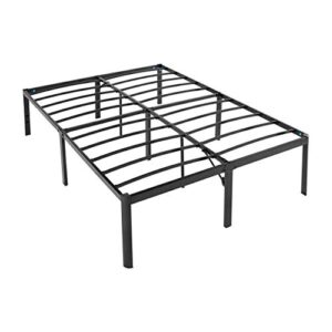 Amazon Basics Heavy Duty Non-Slip Bed Frame with Steel Slats, Easy Assembly - 18-Inch, Queen