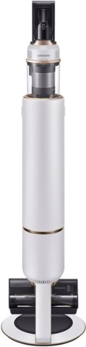 Samsung - Bespoke Jet™ Cordless Stick Vacuum with All-in-One Clean Station - Misty White