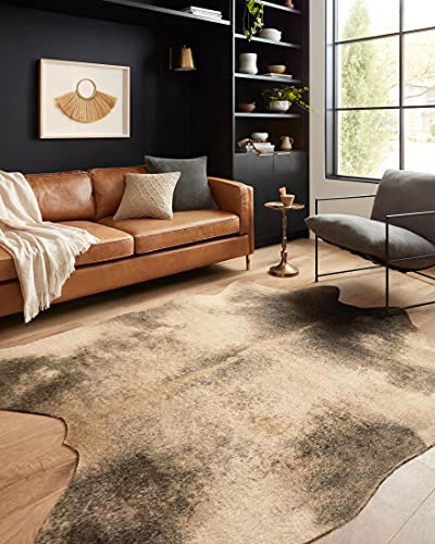 Loloi II Grand Canyon Collection GC-13 Beige/ASH, Transitional 3'-10" x 5' Accent Rug